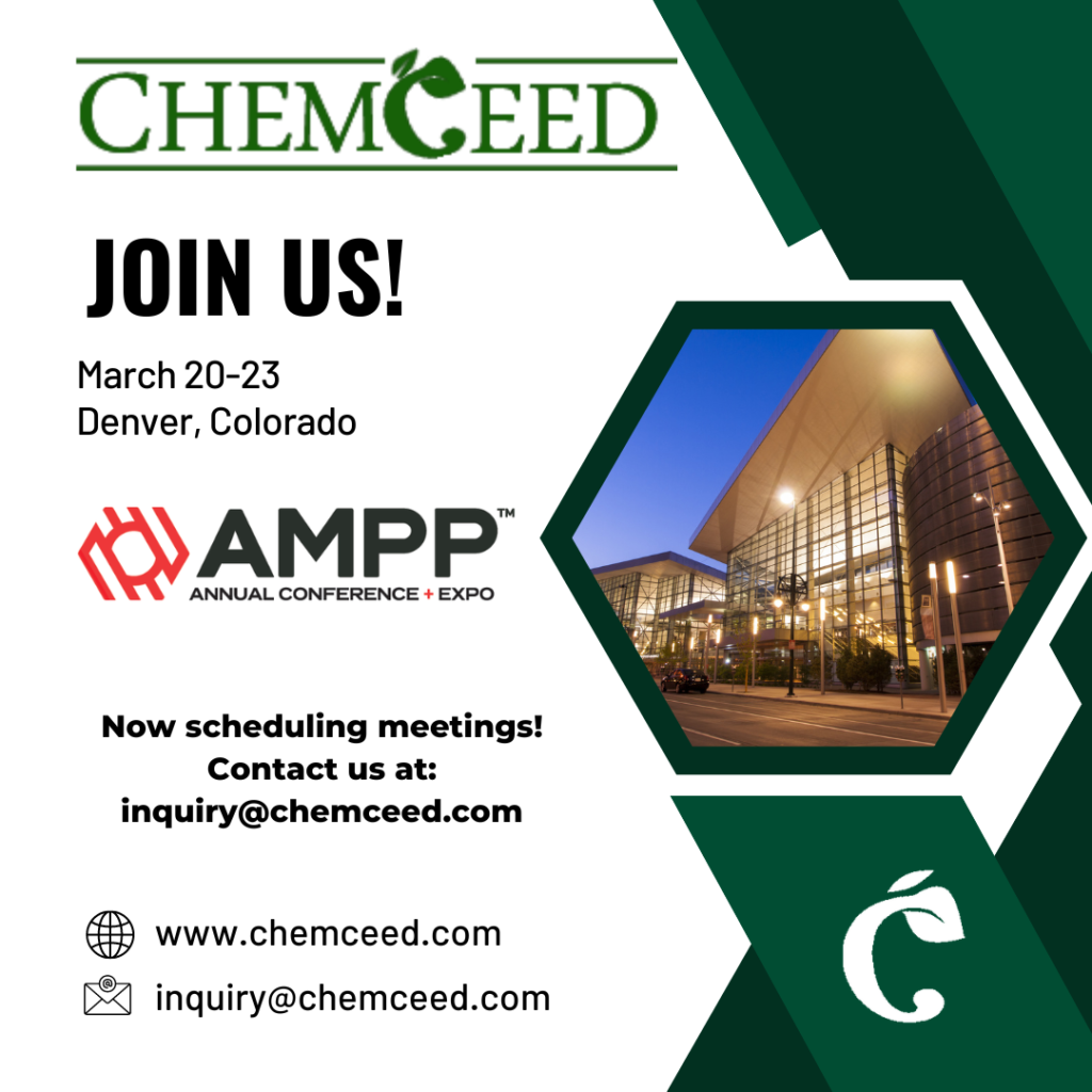 ChemCeed is Attending AMPP 2025 (Association of Materials Protection