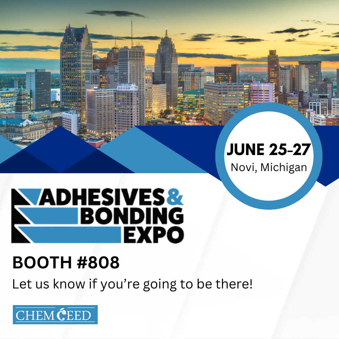 Adhesives & Bonding Expo in Novi, MI - Visit booth 808