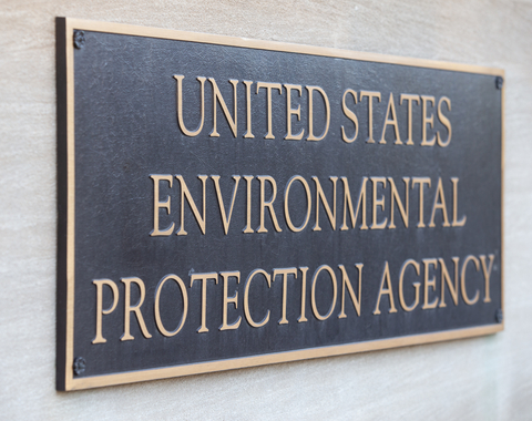 United States Environmental Protection Agency Sign